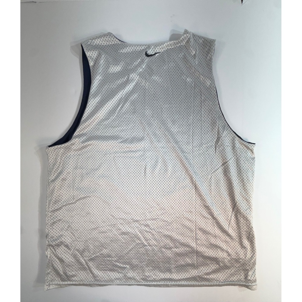 Nike Team Reversible Mesh Basketball Jersey Navy White Mens XL NSRV01803